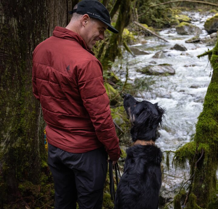 Trail running in Squamish