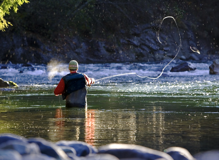 fly fishing in Squamish