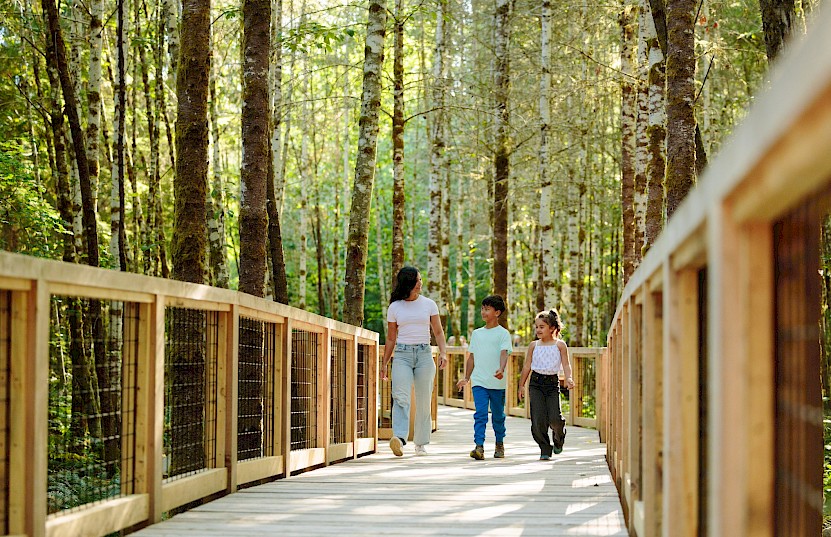 Family at Sea to Sky Gondola