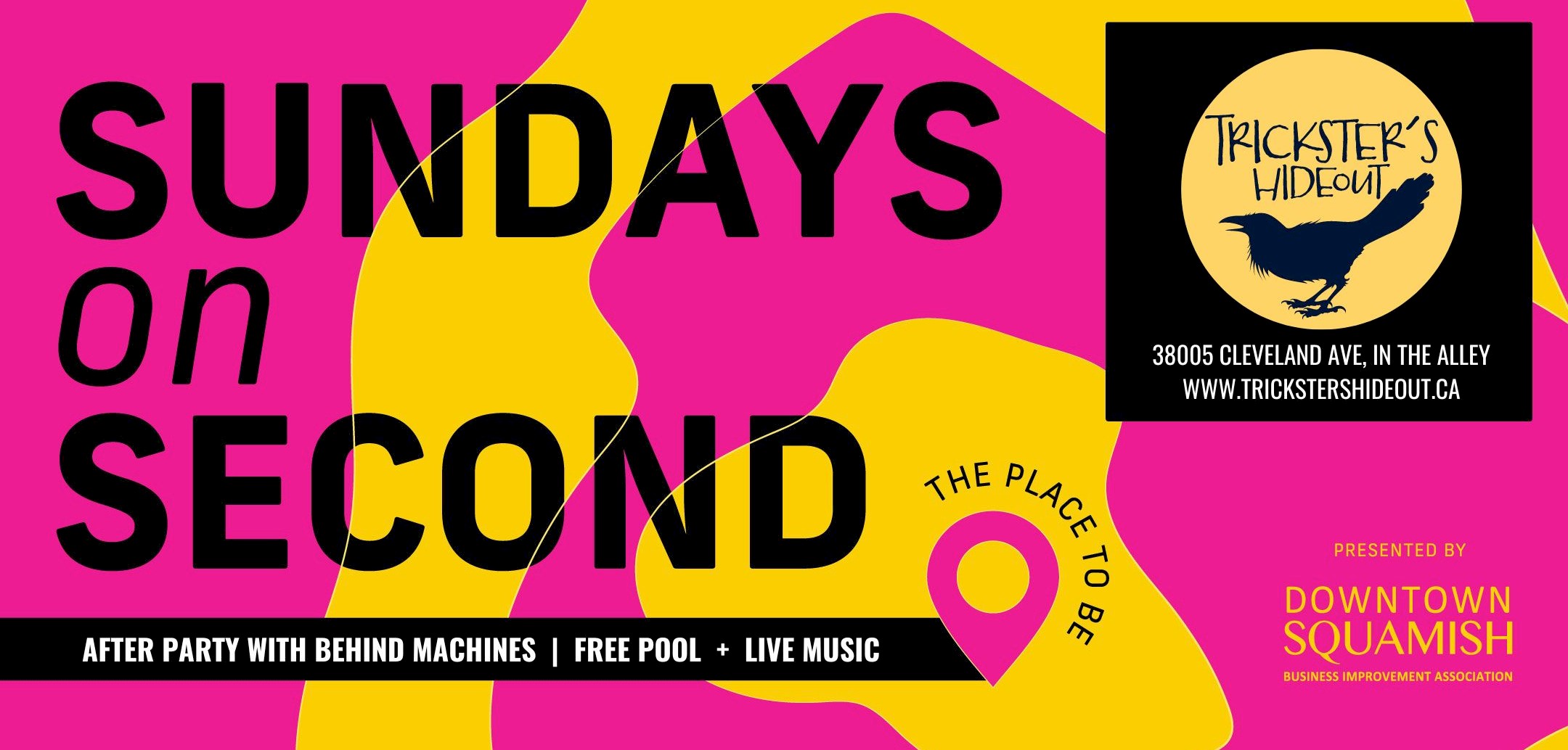 Sundays on Second AFTERPARTY w/ Behind Machines