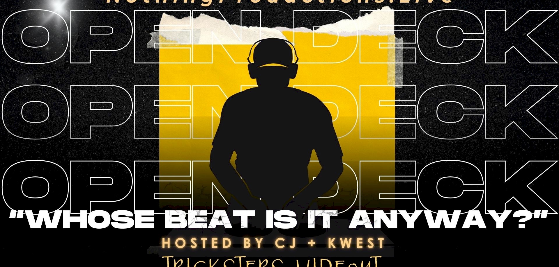“Whose Beat is it Anyway?” | Open Deck Night – DJ Freestyle Sets