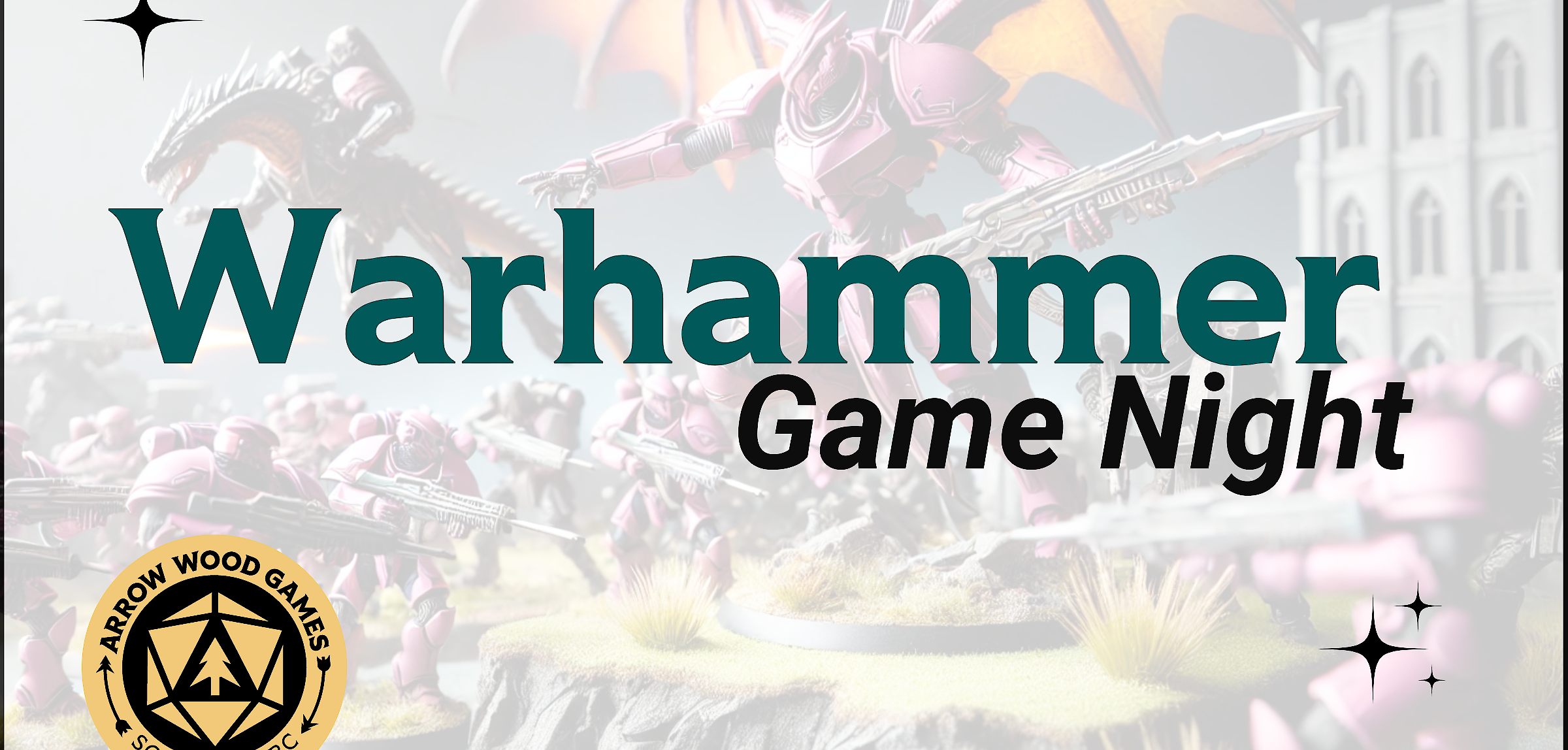 Warhammer Game Night at Arrow Wood Games