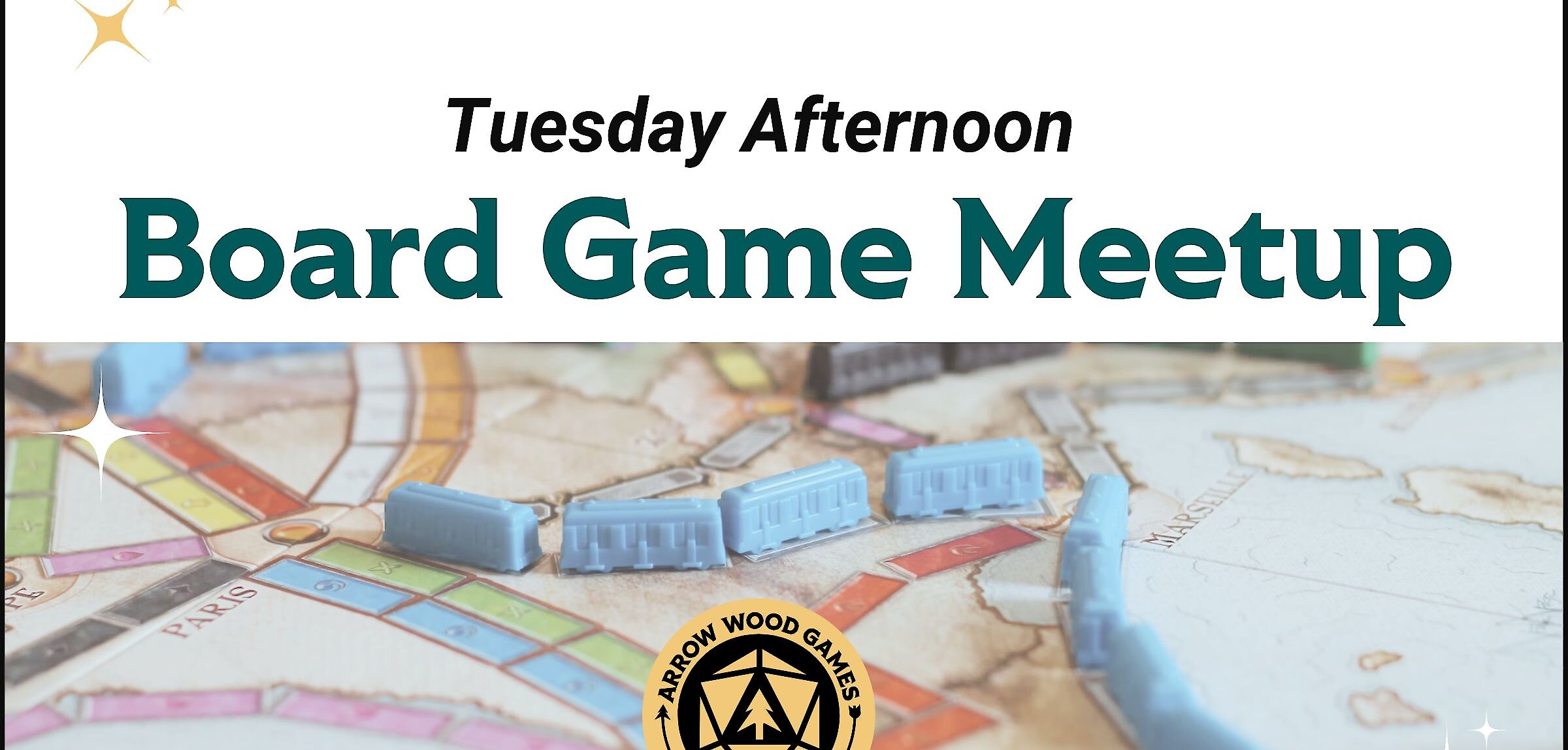 Daytime Board Game Meetup at Arrow Wood Games